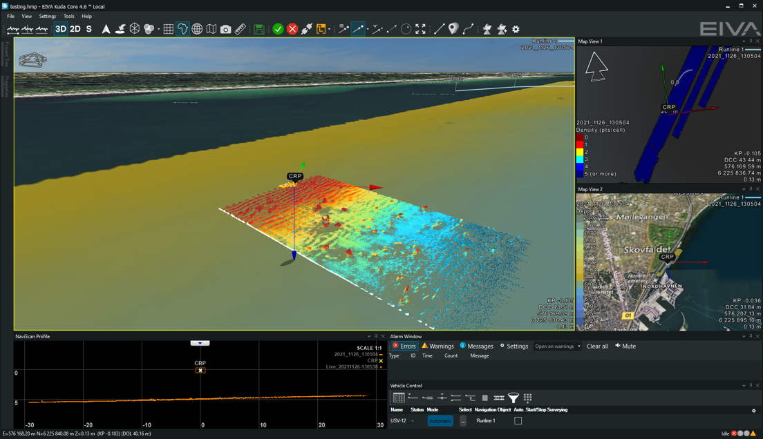 NaviSuite Kuda hydrographic survey new entry-level variants automatic user interface